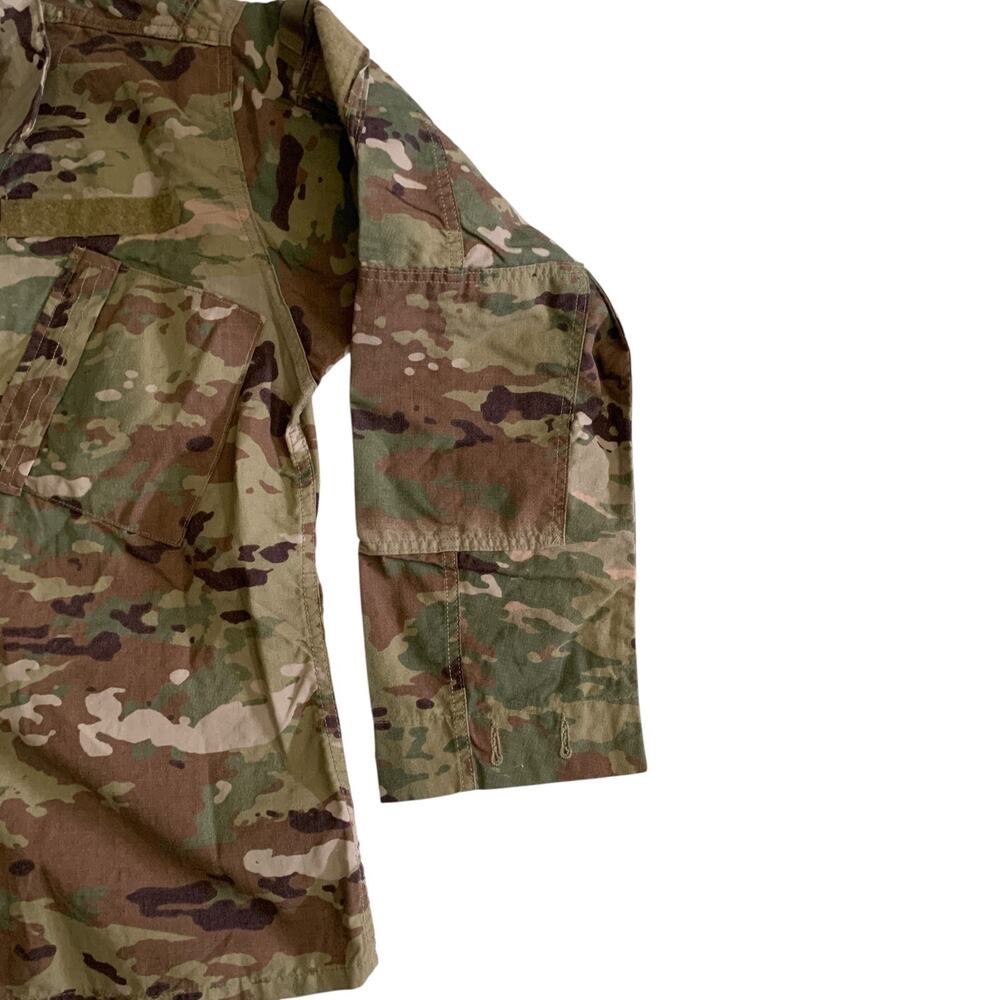 Army Combat Uniform Coat Men's Size M Reg Full Zip Blouse Shirt Coat Brand New - Picture 14 of 16
